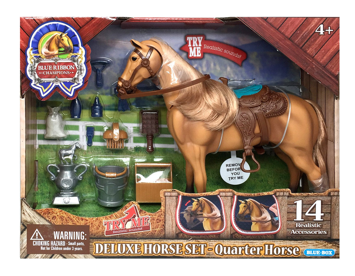 Sunny Days Entertainment Quarter Horse gift idea suits young horse lovers.