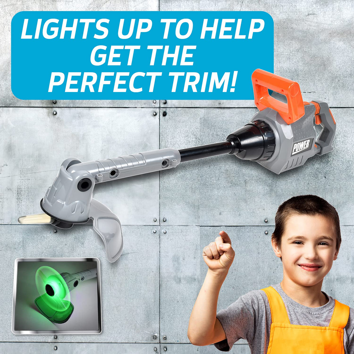 Sunny Days Entertainment weed trimmer lights and sounds aid engaging pretend sessions