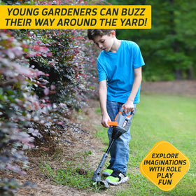 Sunny Days Entertainment weed trimmer pretend play inspires safe indoor outdoor fun