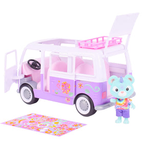 Sunny Days Honey Bee Acres van side view for imaginative play.