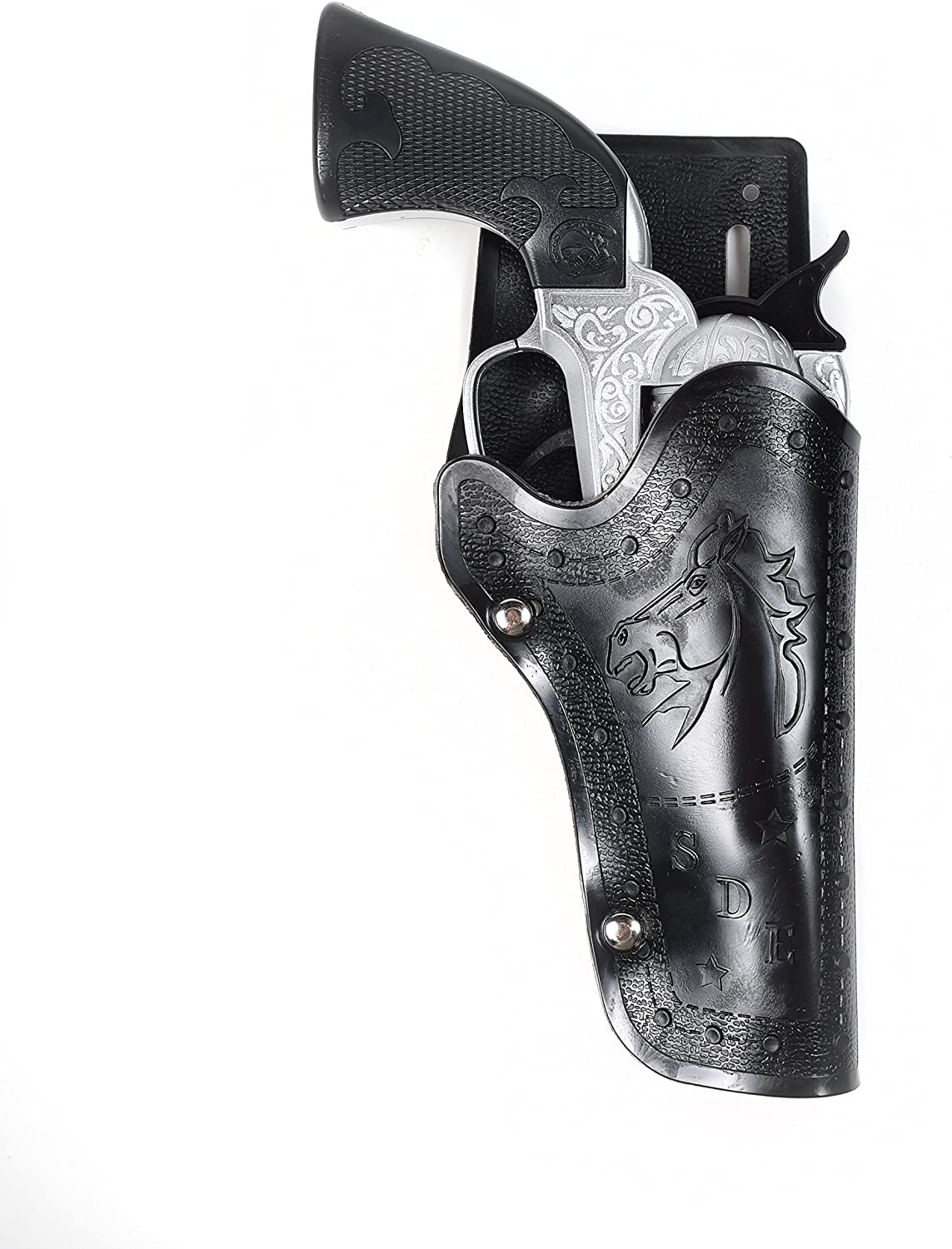 Sunny Days Maxx Action holster completes cowboy gear for imaginative play.