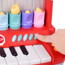 Sunny Days volume and tempo controls let caregivers tailor playtime to the moment.