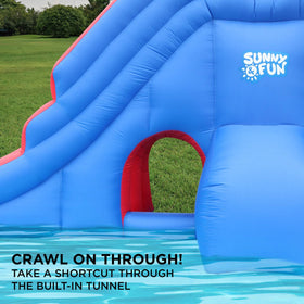 Sunny & Fun heavy-duty oxford fabric illustrates durable, long-lasting materials.