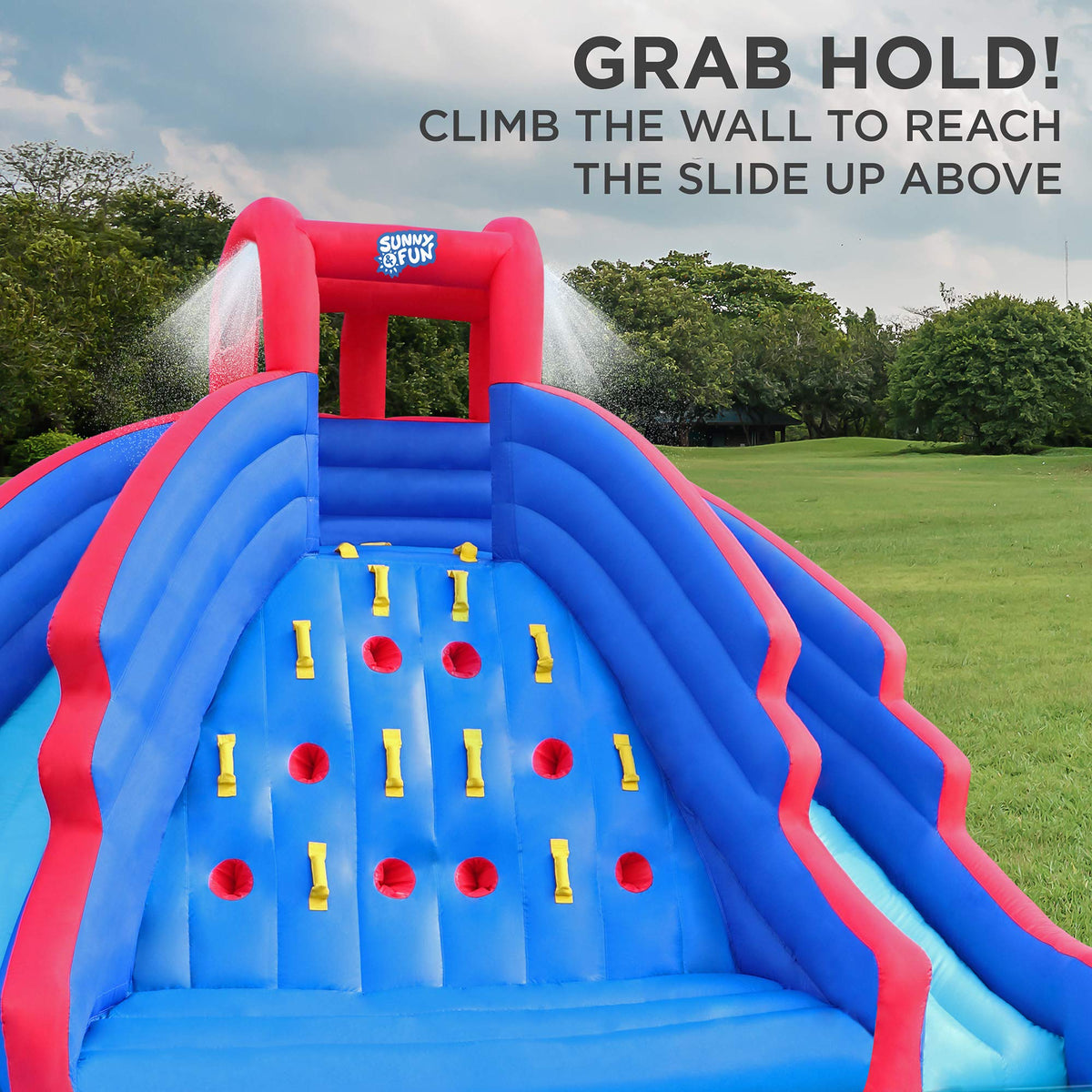 Sunny & Fun Ultra Climber water gun feature adds interactive spraying play