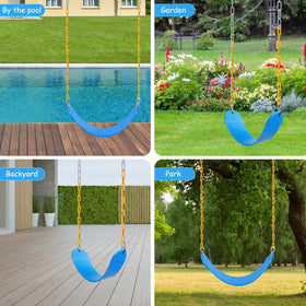 Sunnyglade swing seats support up to 250 pounds for family use