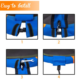 Sunnyglade 600D Oxford fabric swing seat designed for wear resistance
