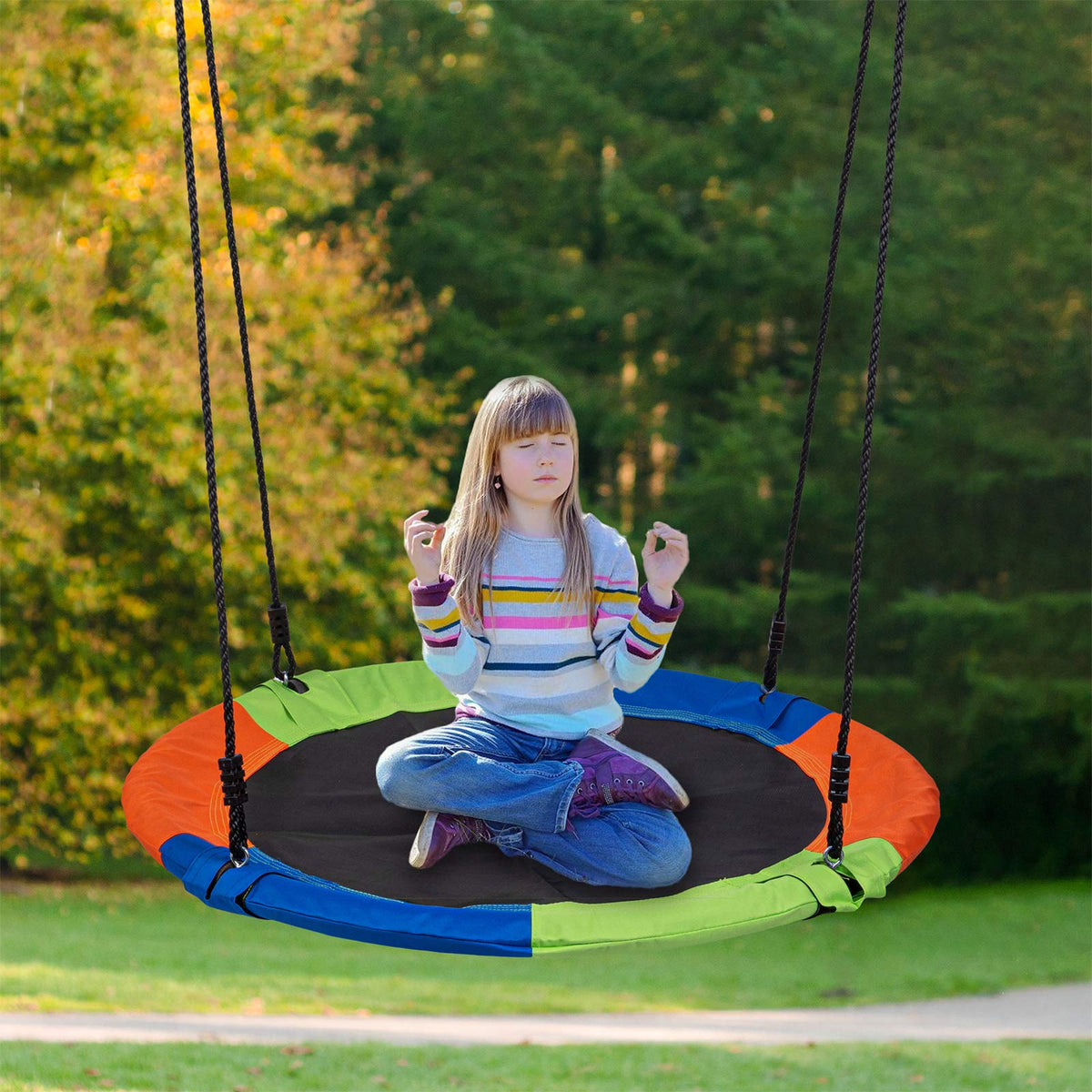 Sunnyglade 6 ft swing slings provide flexible hanging options
