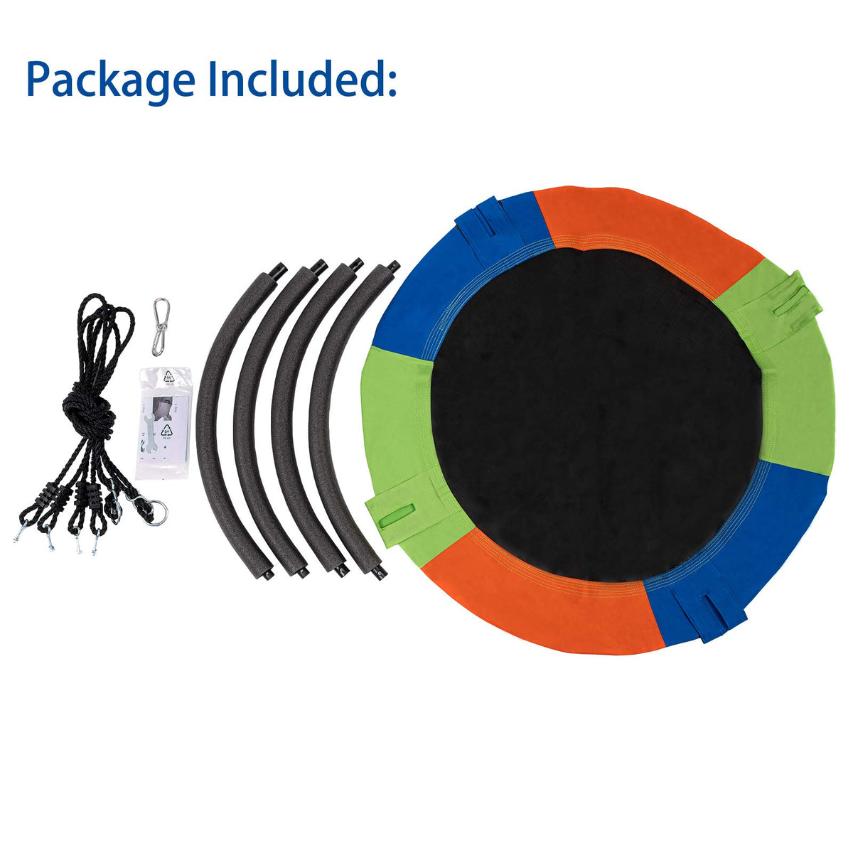 Sunnyglade foam padded brackets enhance comfort and safety during play