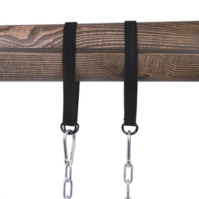 Sunnyglade hanging straps for stable installation from beams or trees.