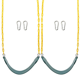 Sunnyglade heavy-duty swing seat with 66-inch chain for backyard play