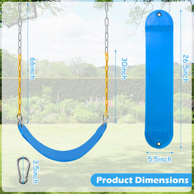 Sunnyglade included snap hooks simplify setup and secure installation