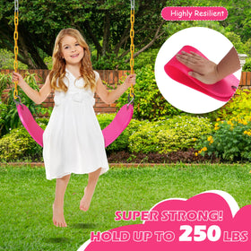 Sunnyglade non-slip swing seat design improves stability during play sessions.