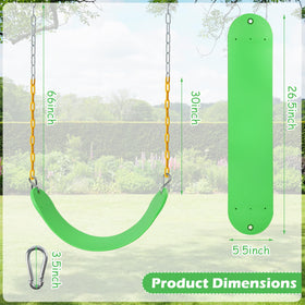 Sunnyglade swing seat non slip design for safer play