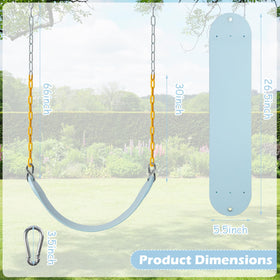 Sunnyglade two-pack swing seats for easy backyard upgrades.