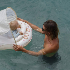 Sunnylife Baby Float adjustable seat supports 6–12 months in water