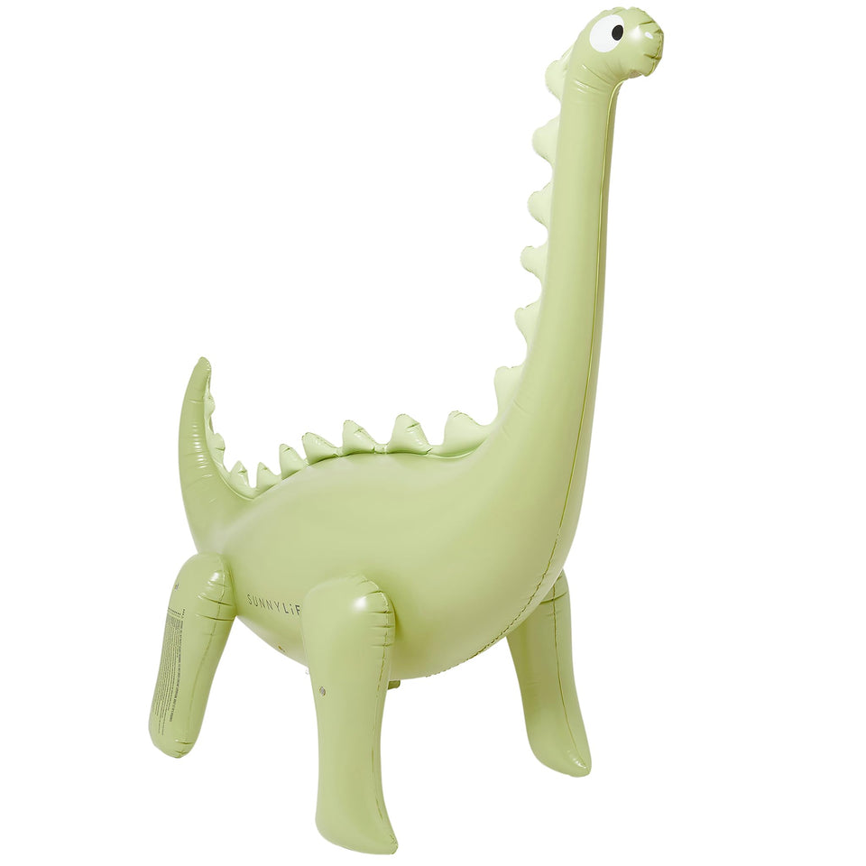 Sunnylife inflatable giant dinosaur sprinkler fully assembled for dramatic backyard fun