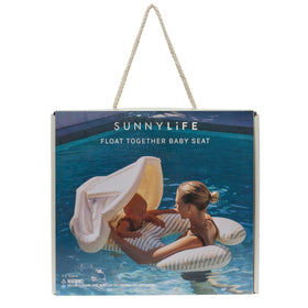 Sunnylife Float Together Baby Seat includes a repair patch for quick fixes.