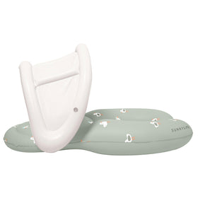 SUNNYLiFE Float Together Sammy the Seagull Green UPF40 canopy shade for hot afternoons at the pool.