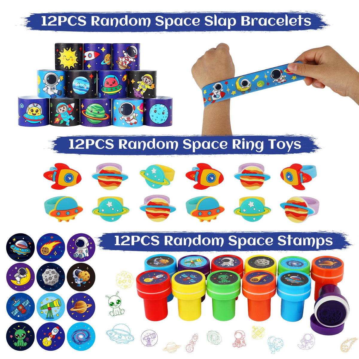 SunnyMemory space stress balls help kids explore textures and calm moments