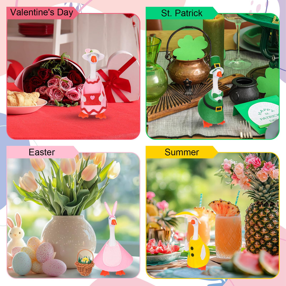 Sunnymove St. Patrick outfit adds green charm to your mini goose