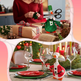 Sunnymove desk geese holiday decor enhances desks, shelves, and small spaces.