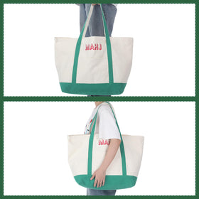 Sunnymove green mahjong bag, stylish for parties and trips, practical and portable