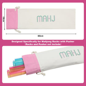Sunnymove mahjong bag embroidery-detail adds stylish flair