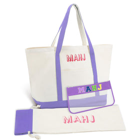 Sunnymove large purple mahjong bag keeps tiles organized for travel.
