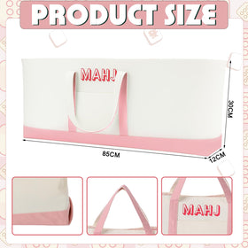 Sunnymove mahjong bag zipper opening for quick access to tiles