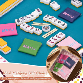 Sunnymove mahjong bag used at a night party for organized gameplay