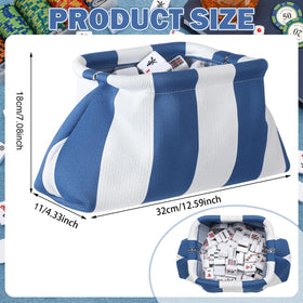 Sunnymove Mahjong Tile Bag interior: spacious design for easy tile organization.