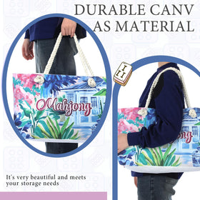 Sunnymove portable floral patterned bag for travel and storage