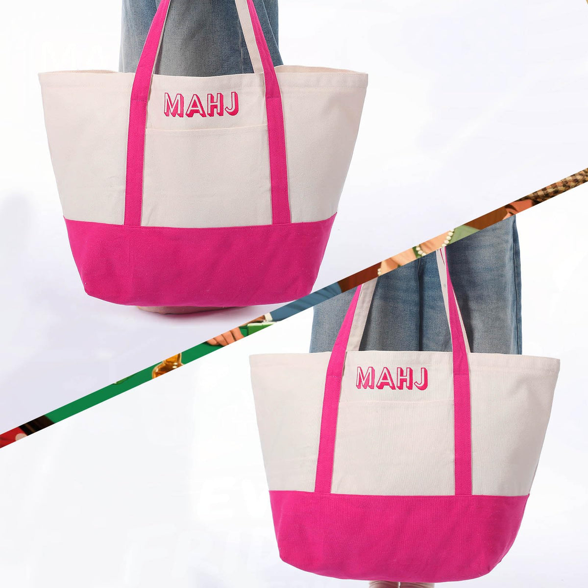 Sunnymove pink shoulder strap for effortless transport to gatherings.