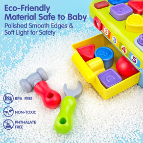SunnyPal workbench with ruler and clamp helps early measurement awareness and tool-use confidence.