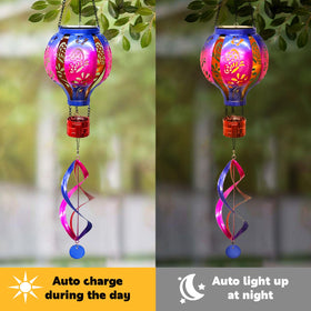 SUNNYPARK butterfly spinner decorates trees and patios elegantly.