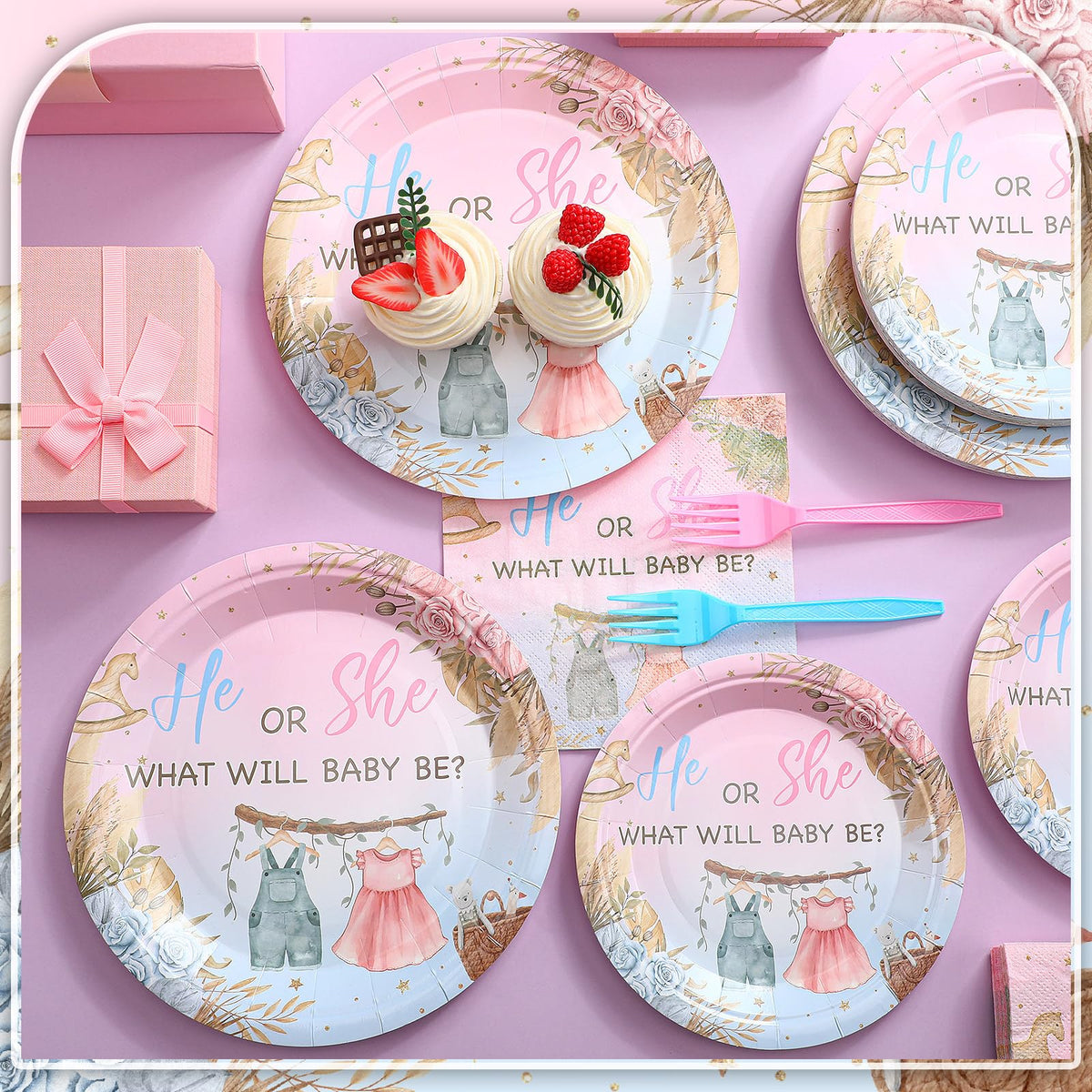 Sunnyray 96-piece tableware set, quick setup for a seamless party.
