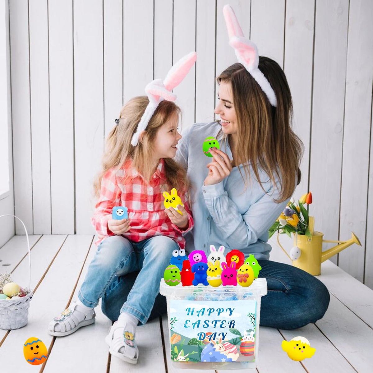 Sunpround eggs and animals are great as Easter basket fillers.