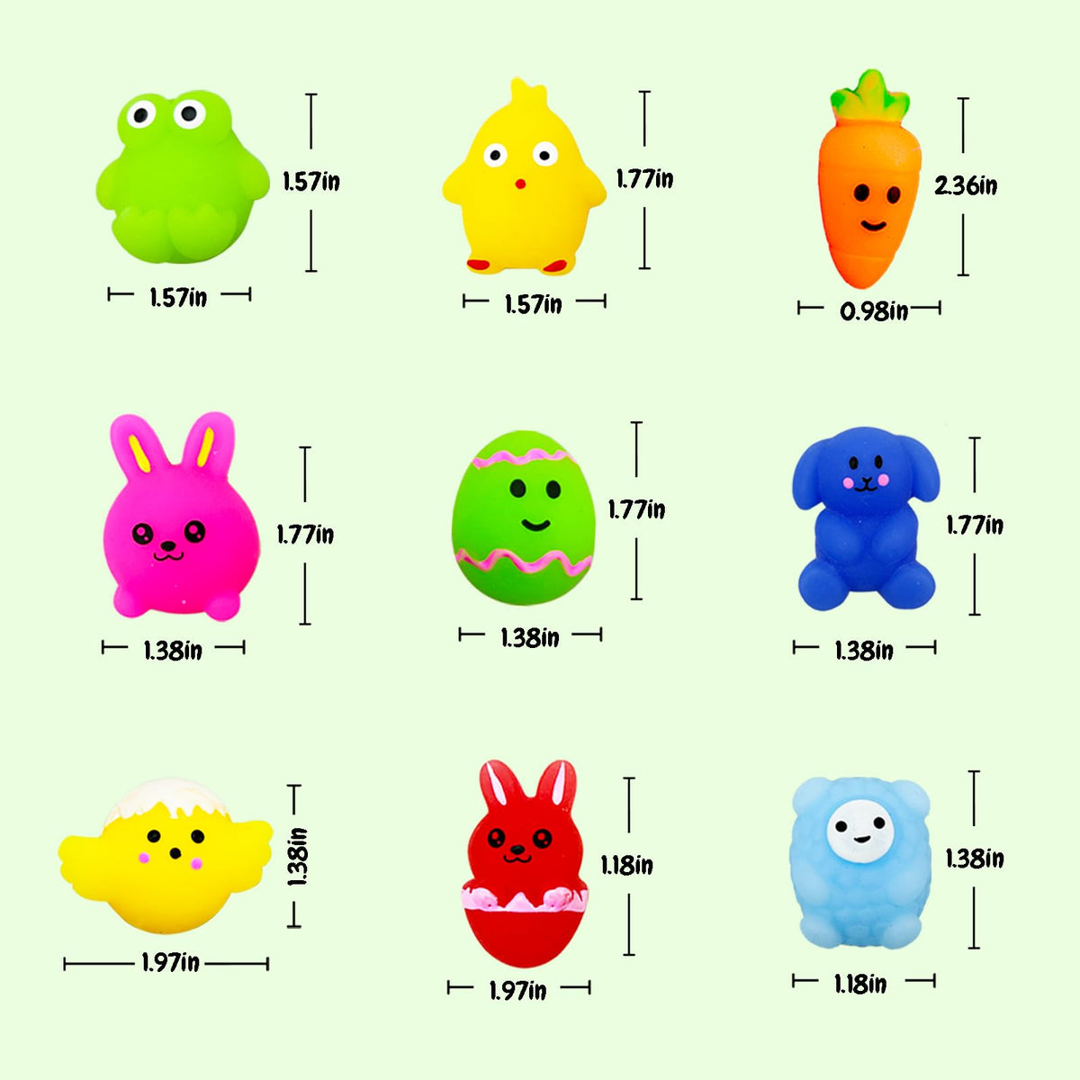 Sunpround soft-squeeze texture helps engage kids during crafts and learning.