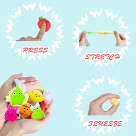 SUNPROUND Easter Mochi Squishy frog supports imaginative play and travel entertainment.