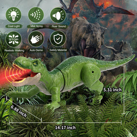 Sunrad-dino-head-tail-movement emphasizes responsive motion during action scenes.