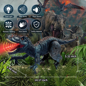 Sunrad dino tail wag adds lifelike dinosaur behavior to scenes.
