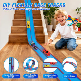Sunrad dual-lane track with two parallel racing paths.