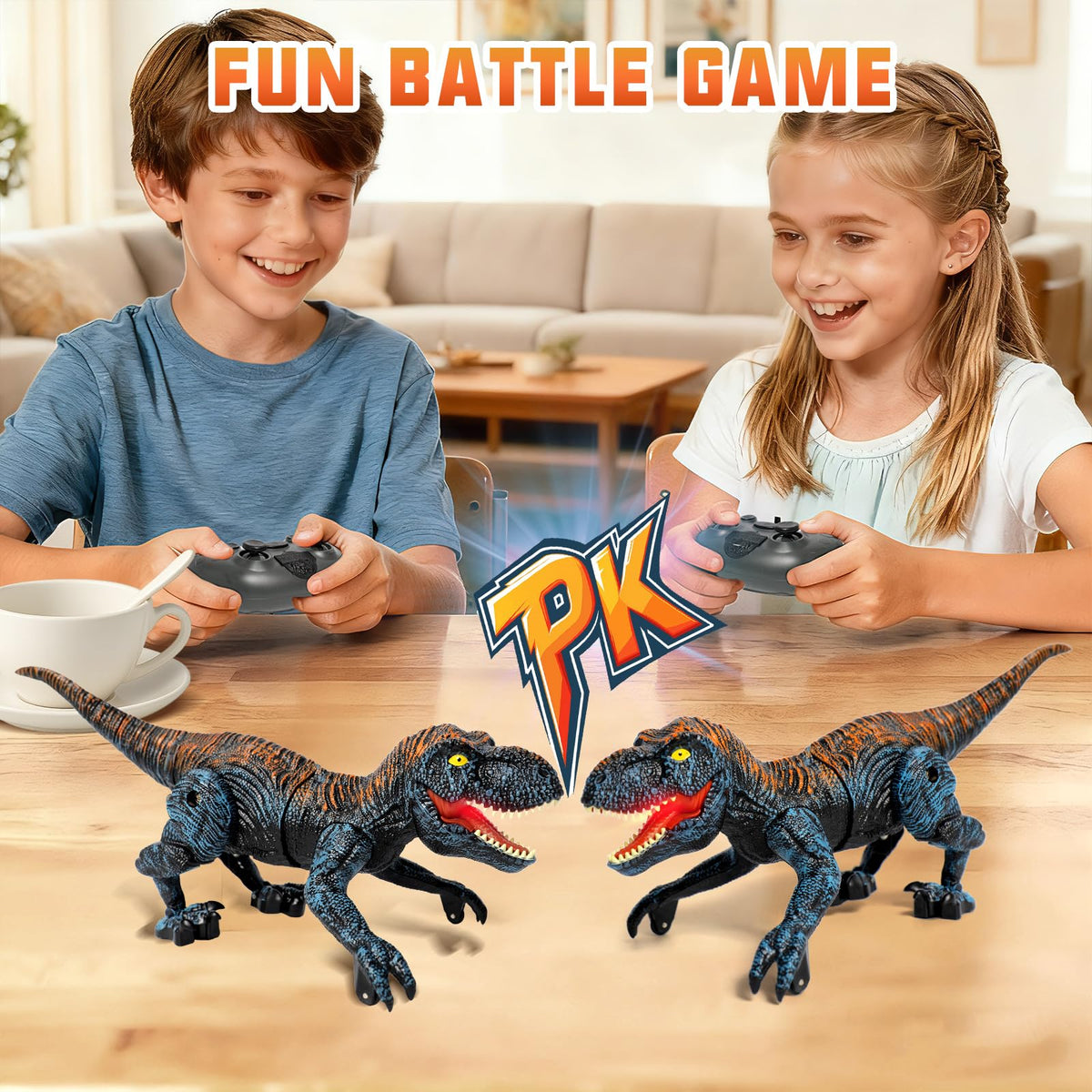 Sunrad mini RC dinosaur’s realistic textures for imaginative adventures