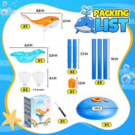 SunRiMax bubble-solution bottles included for immediate family play sessions.