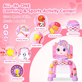 SunRiMax indoor-outdoor activity center offers versatile play anywhere.