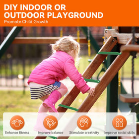 SUNSHINE FARMRE indoor-outdoor playset supports year-round kids activity.