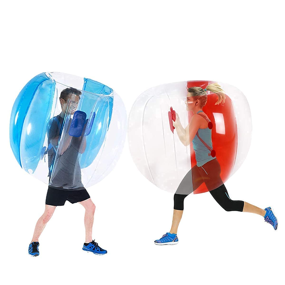 SUNSHINE-MALL bumper sumo ball setup for backyard play and safe fun