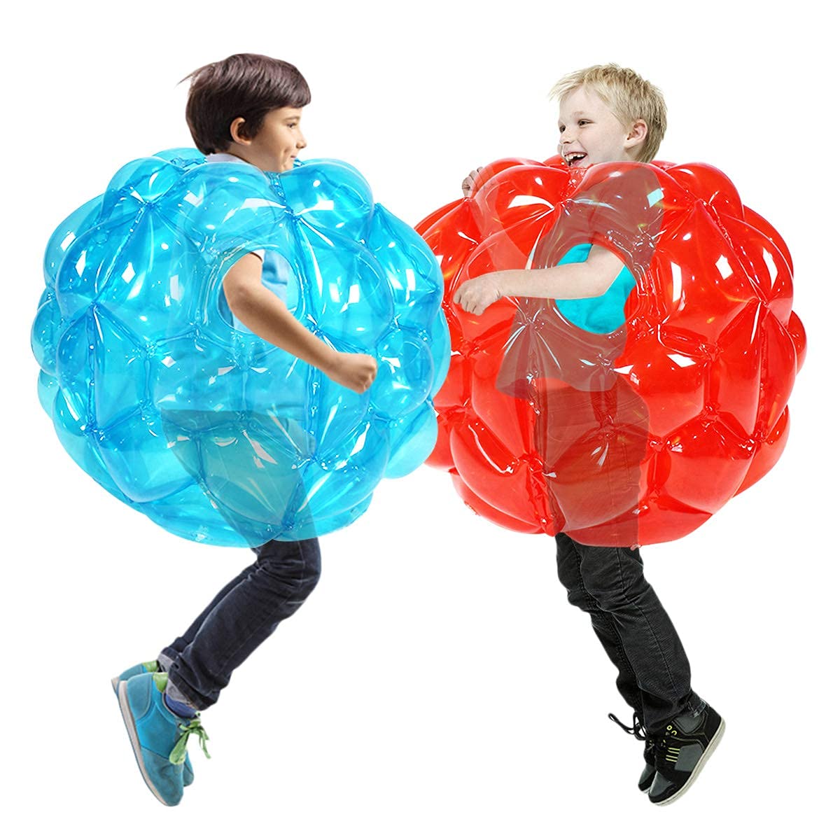 Sunshine-Mall outdoor play with sumo balls for kids sparks active social games.