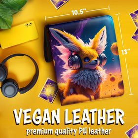 Sunshine Store 2.0 PU leather cover protects cards from spills.