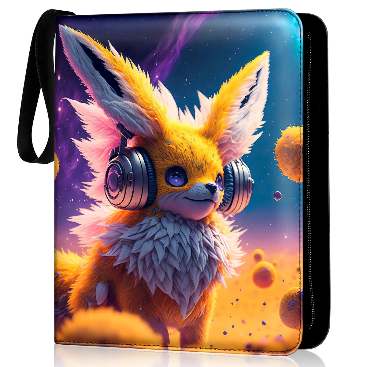 Sunshine Store 2.0 trading card binder with 9-pocket sheets keeps cards organized.